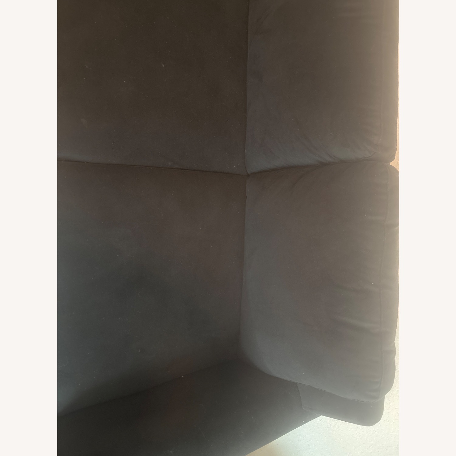 Black 3-Seater Sofa - image-5