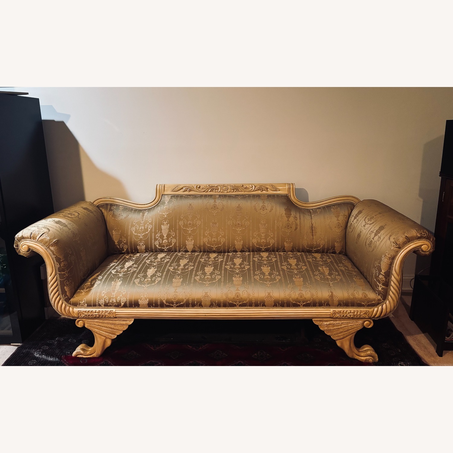 Mahogany Chaise Lounge - image-1