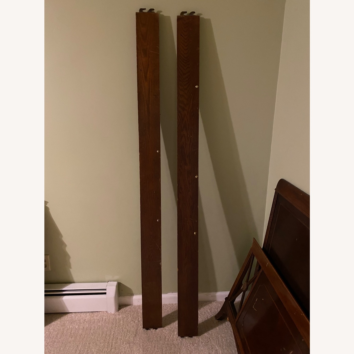 Antique Mahagony Full-sized Bed - image-2