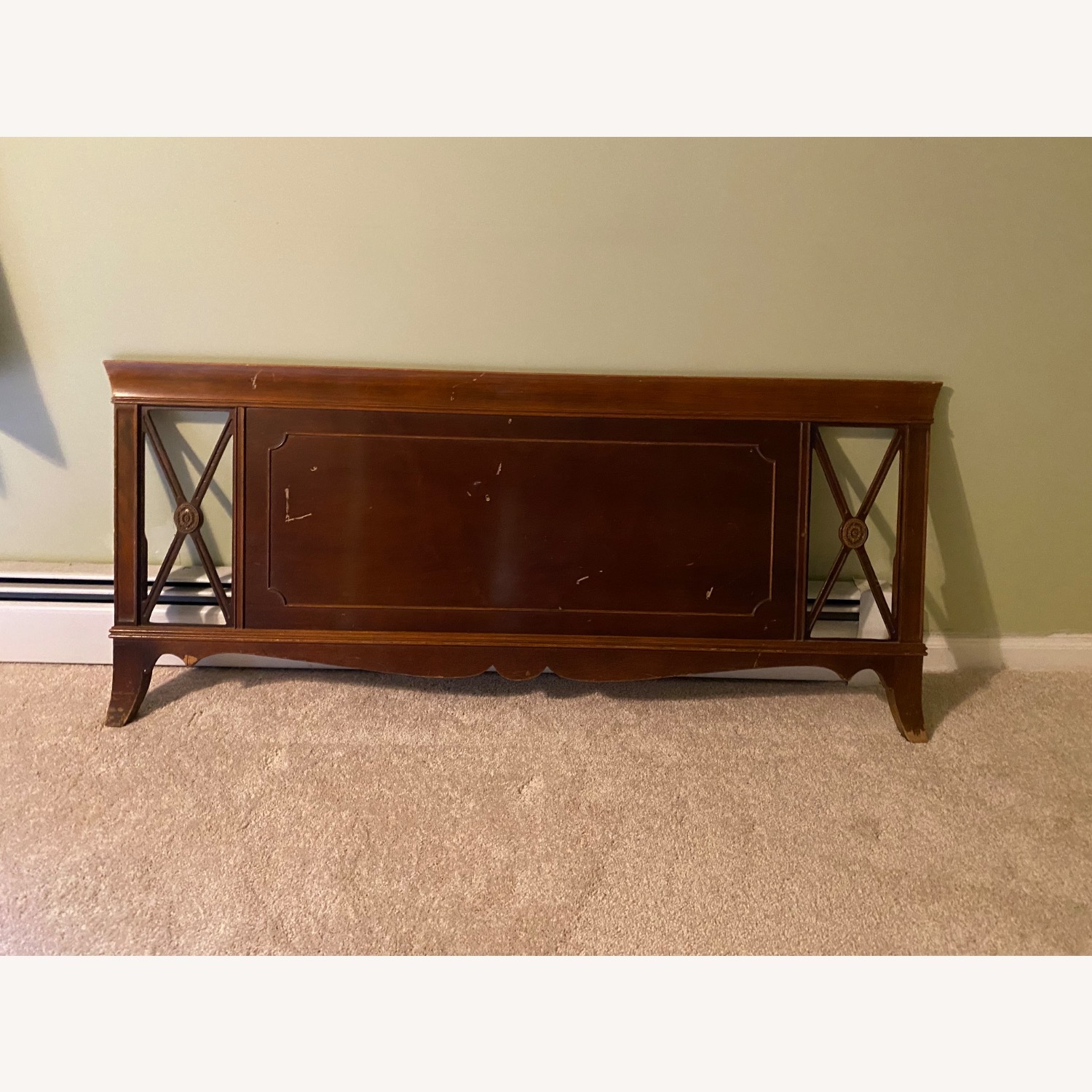 Antique Mahagony Full-sized Bed - image-3