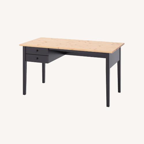 Ikea Tarendo Black Table/Desk - AptDeco
