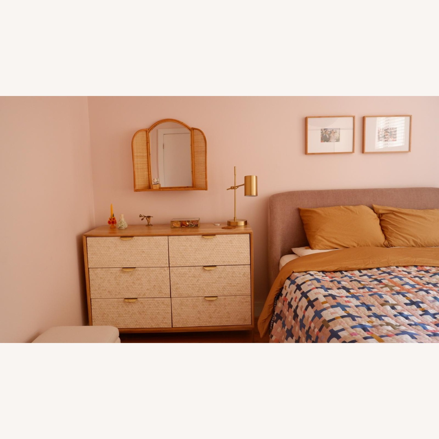 West Elm Lana Upholstered Storage Bed - image-2