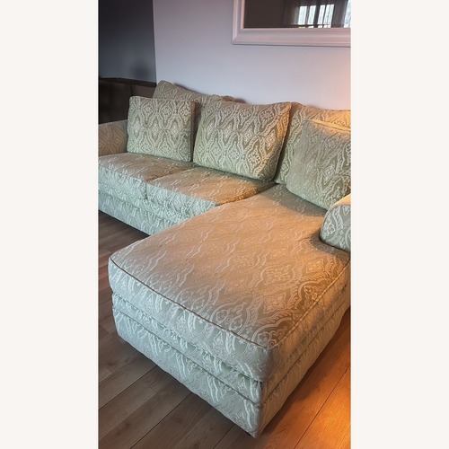 Used Comfy Meets Contemporary–Sectional Sofa  for sale on AptDeco