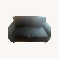 Black 2-Seater Sofa