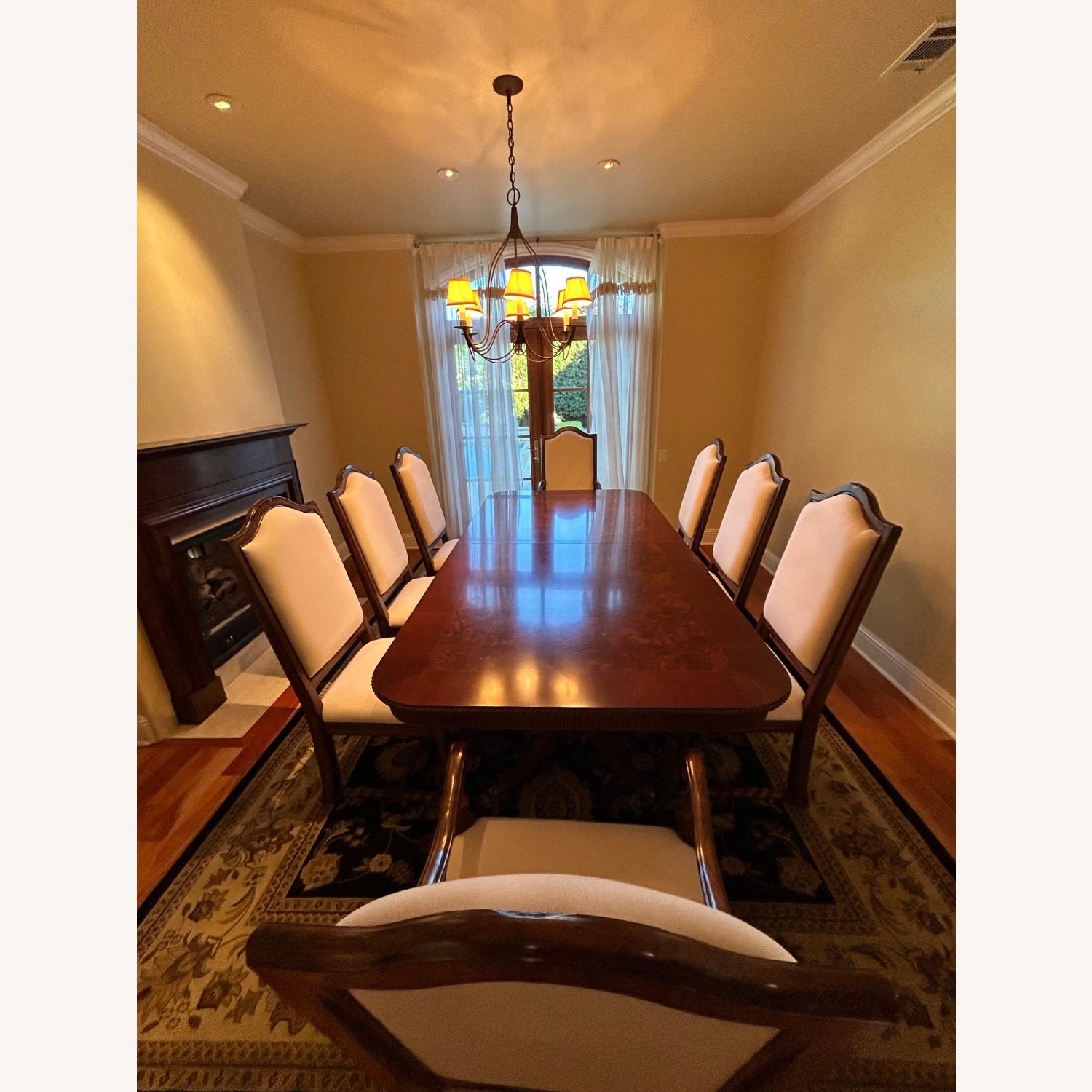 Elegant Solid Wood 9-Piece Dining Set – Seats 8 - image-6