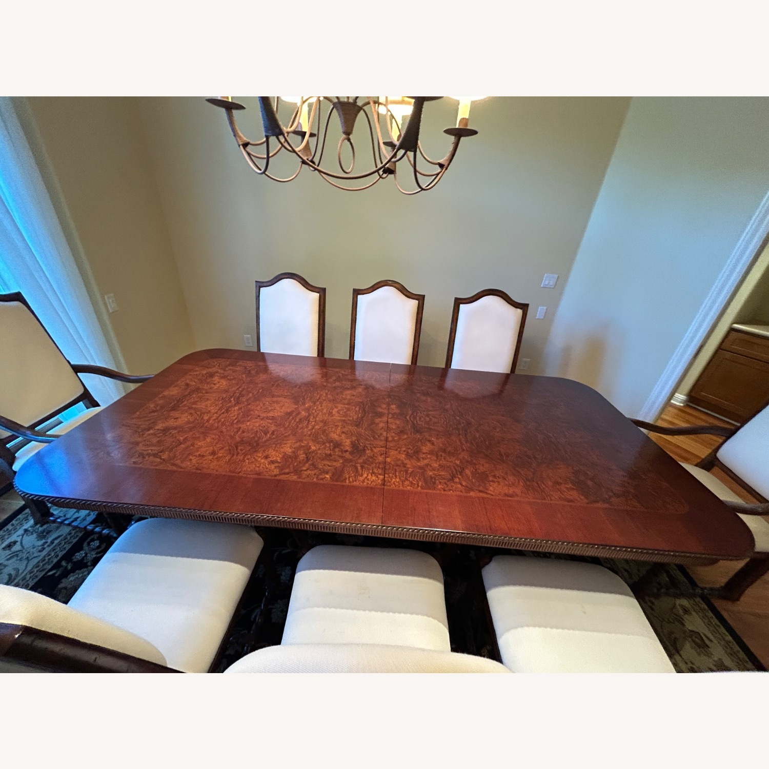 Elegant Solid Wood 9-Piece Dining Set – Seats 8 - image-7