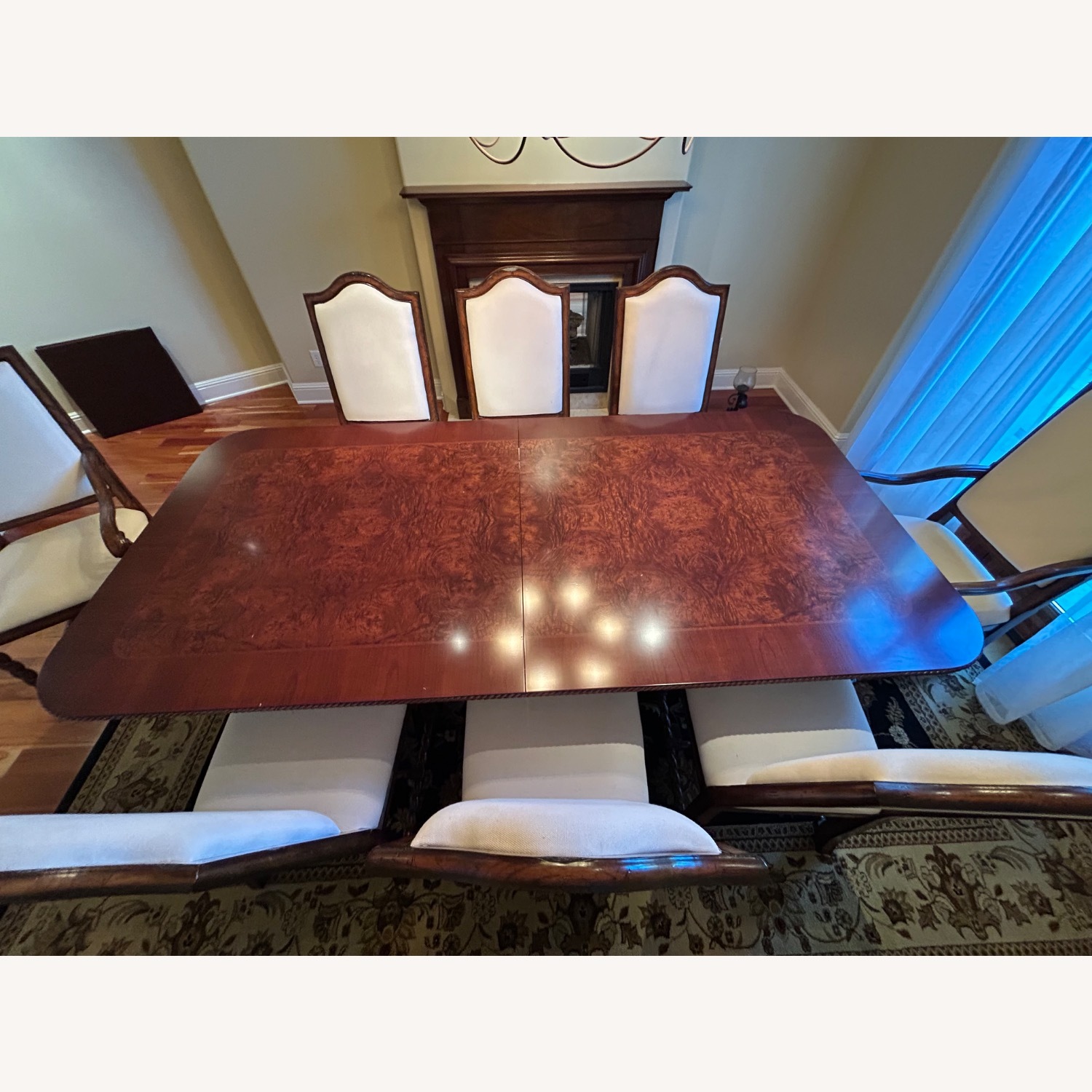 Elegant Solid Wood 9-Piece Dining Set – Seats 8 - image-2