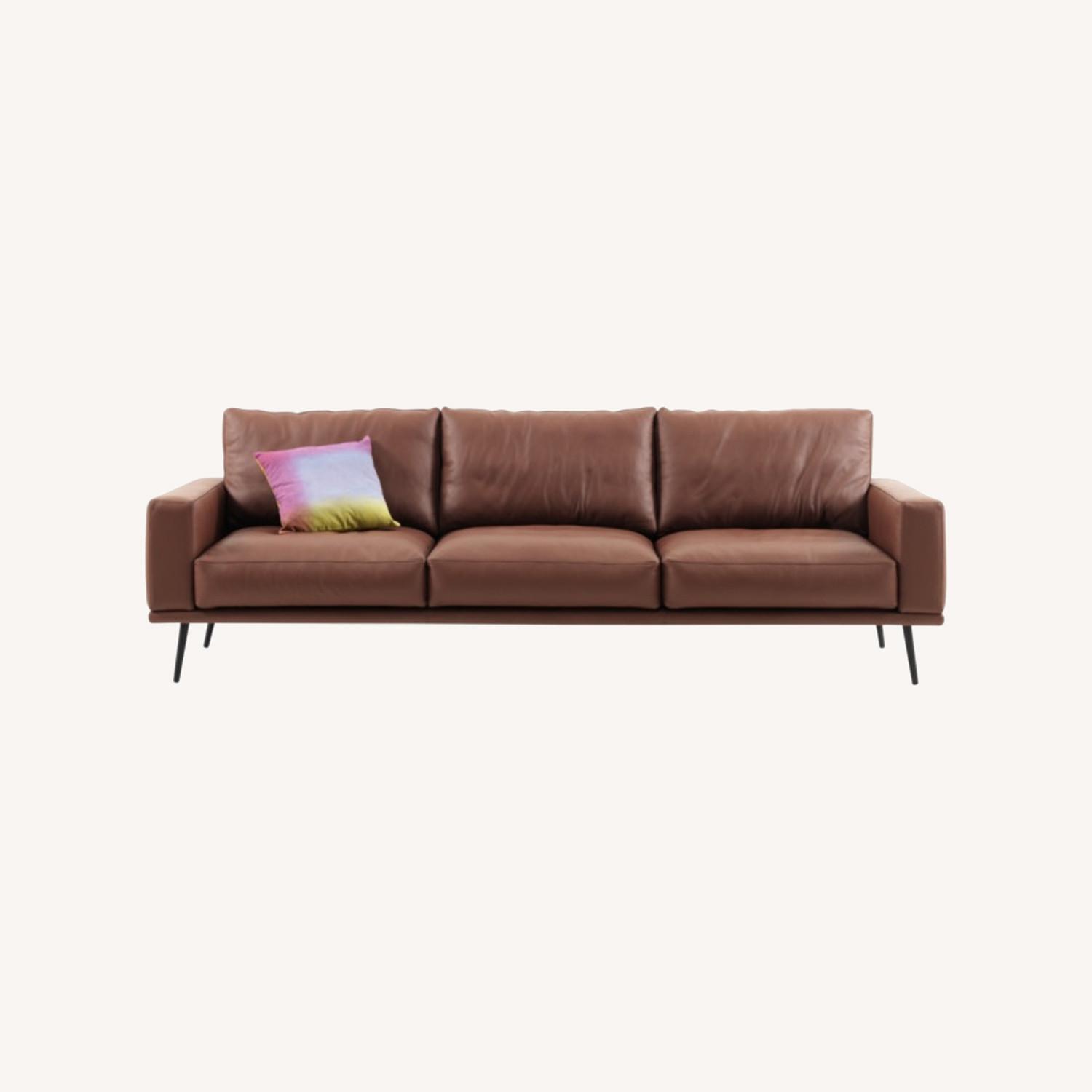 BoConcept Carlton 3-Piece Leather Sectional - image-0