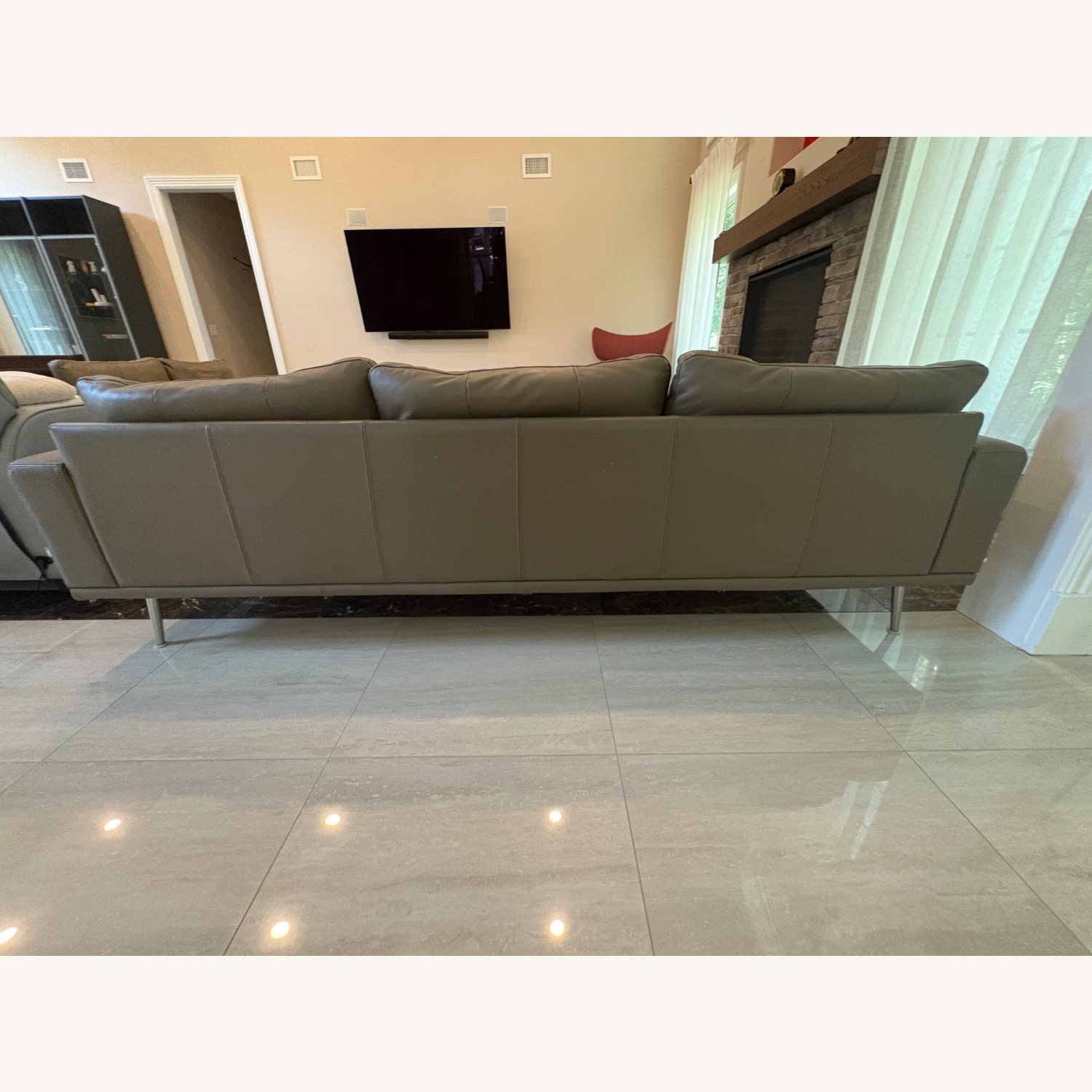 BoConcept Carlton 3-Piece Leather Sectional - image-4