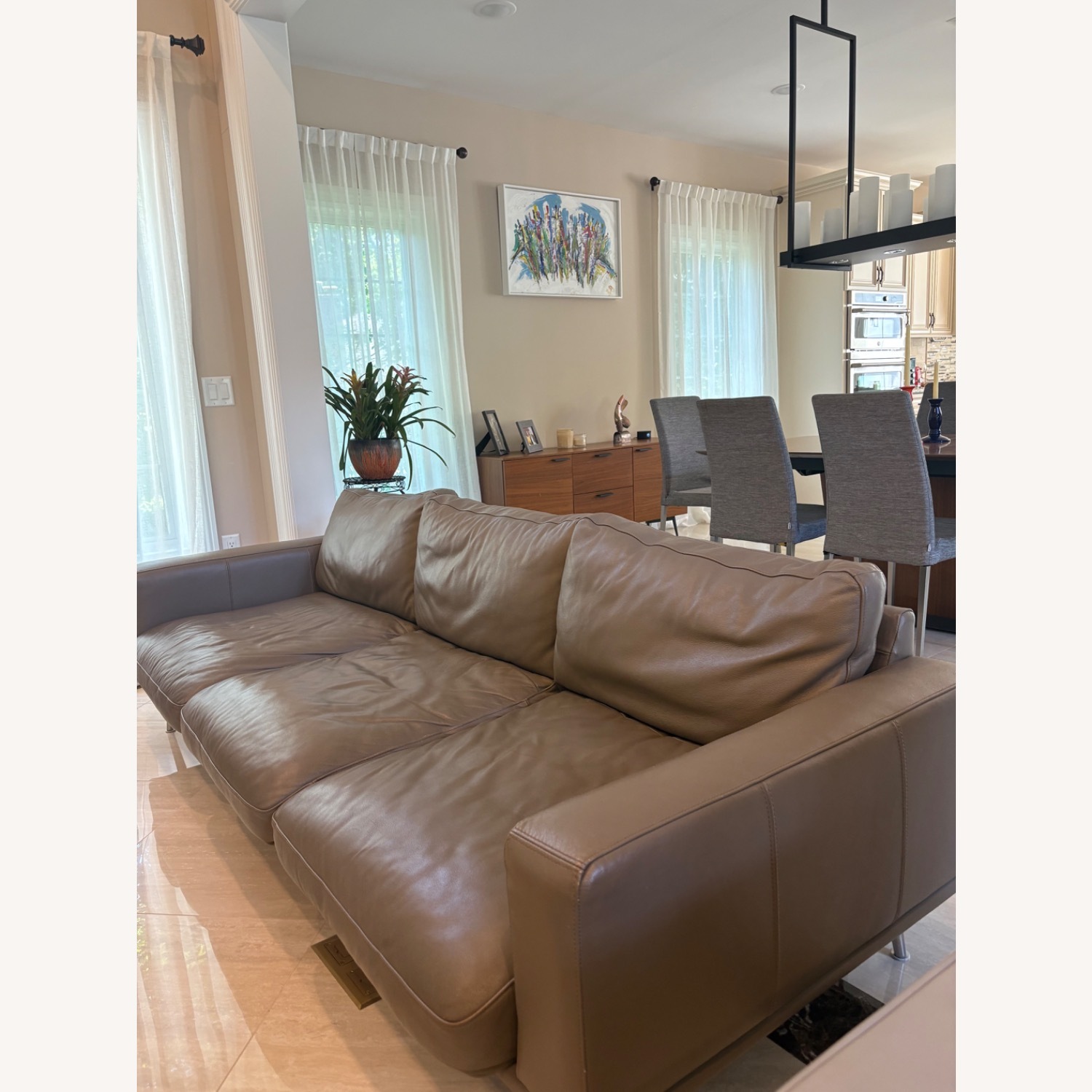 BoConcept Carlton 3-Piece Leather Sectional - image-3