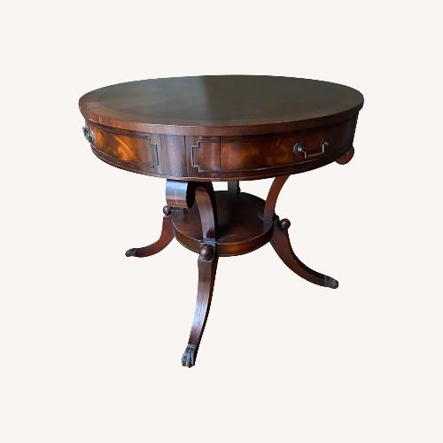 Used Antique Side Drum Table for sale on AptDeco