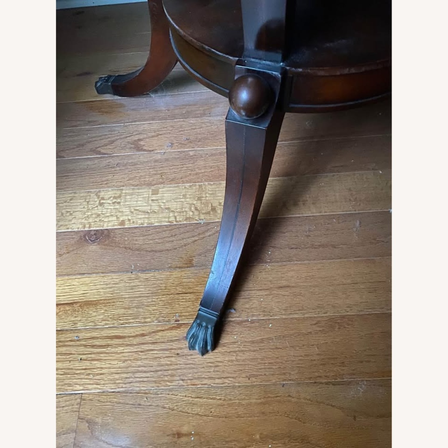 Antique Side Drum Table - image-4