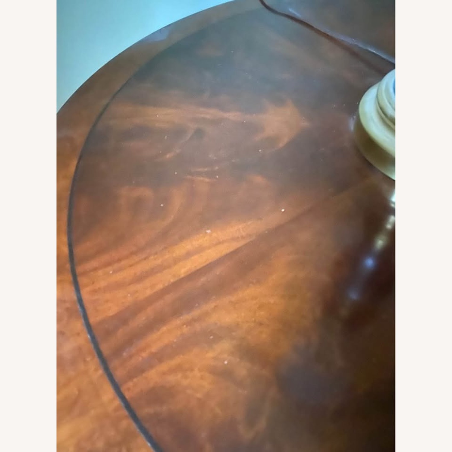 Antique Side Drum Table - image-2