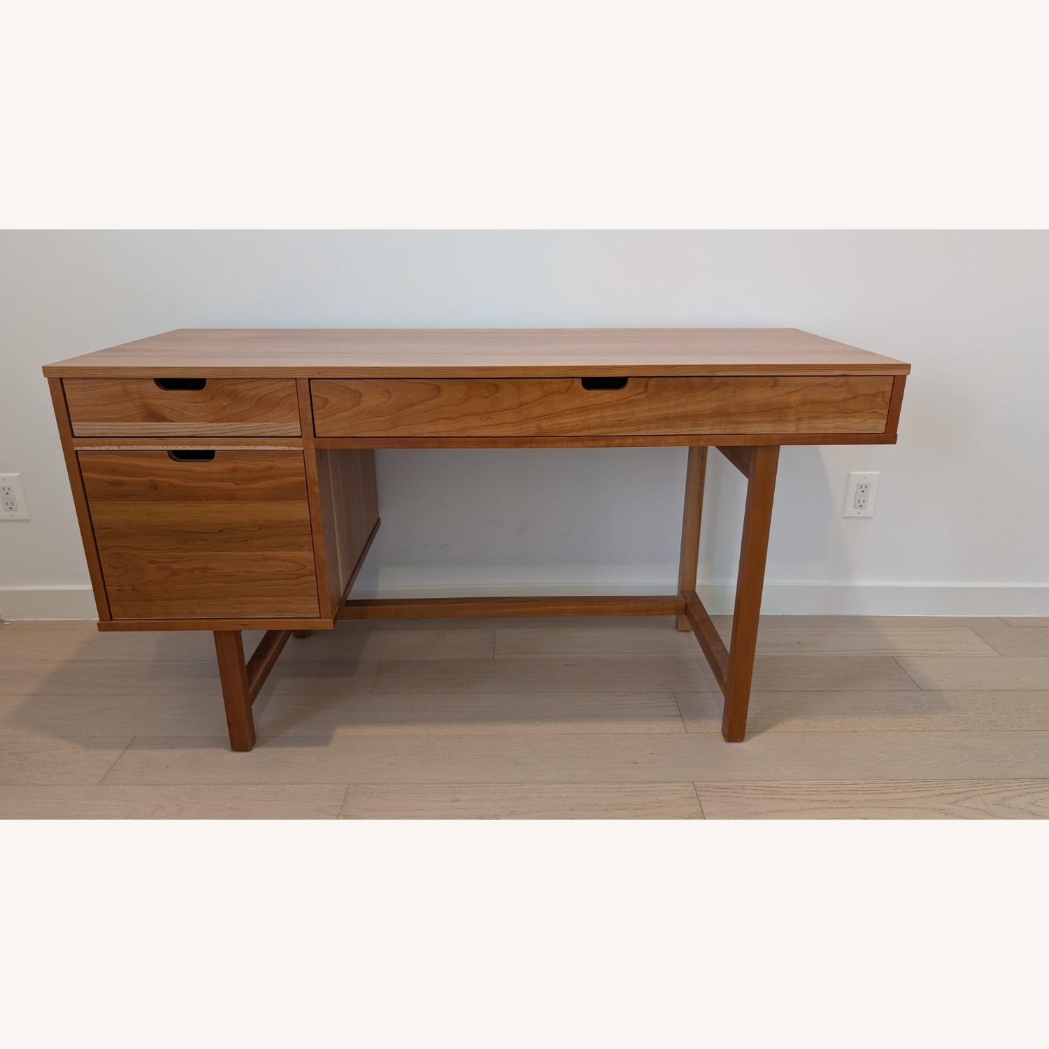 Room & Board Cherry Wood Work Desk - image-2