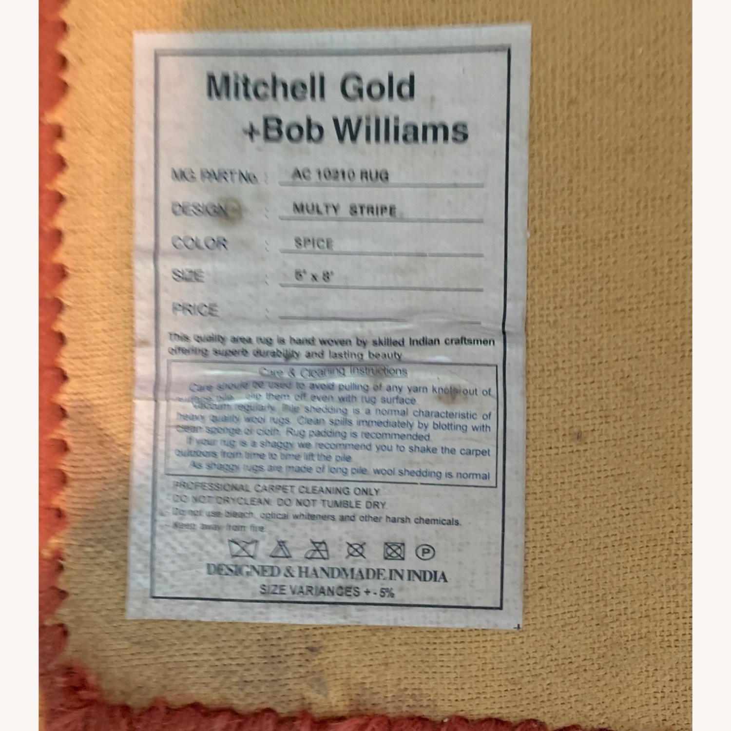 Multi-color Area Rug - image-5