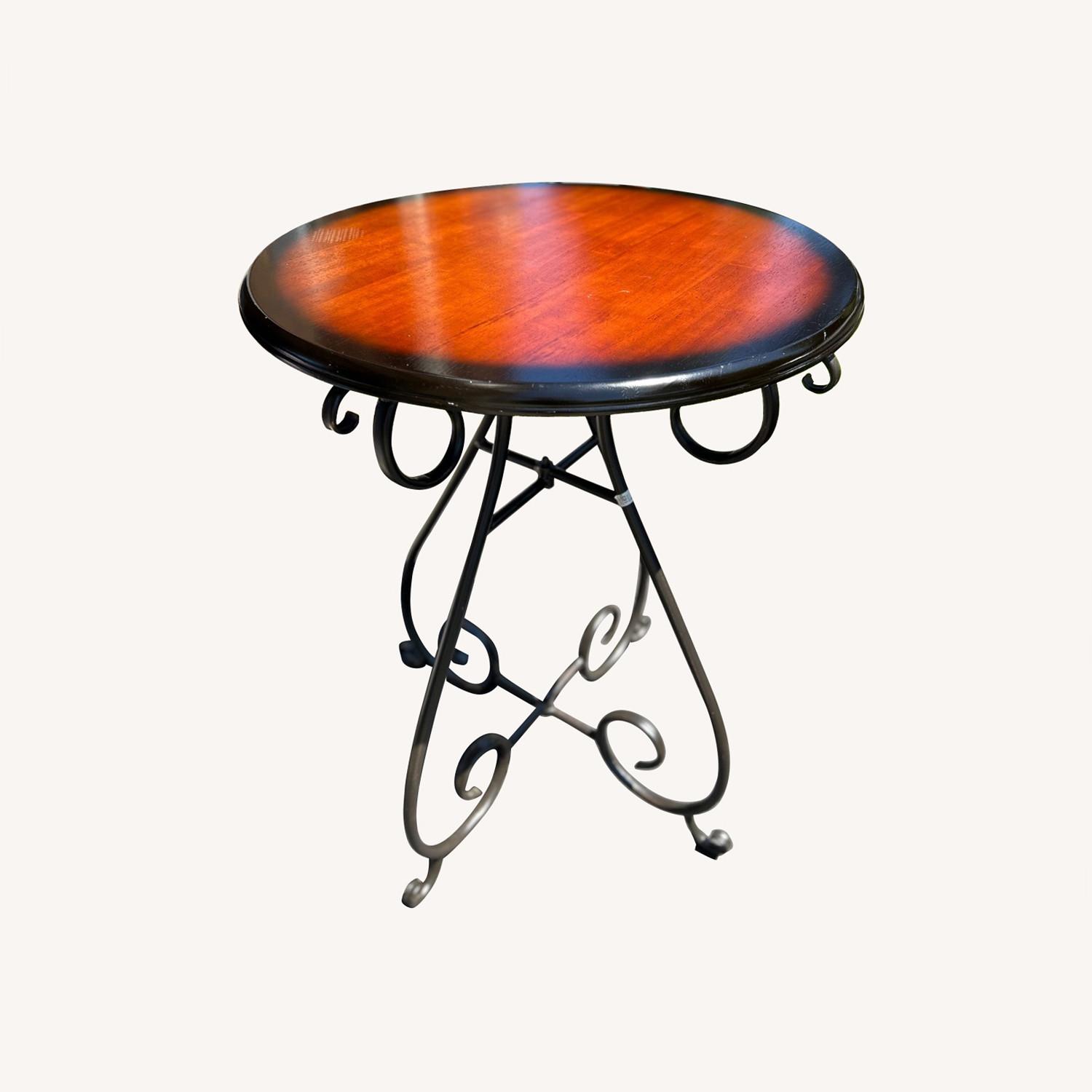 Pier 1 Round High Table  - image-0