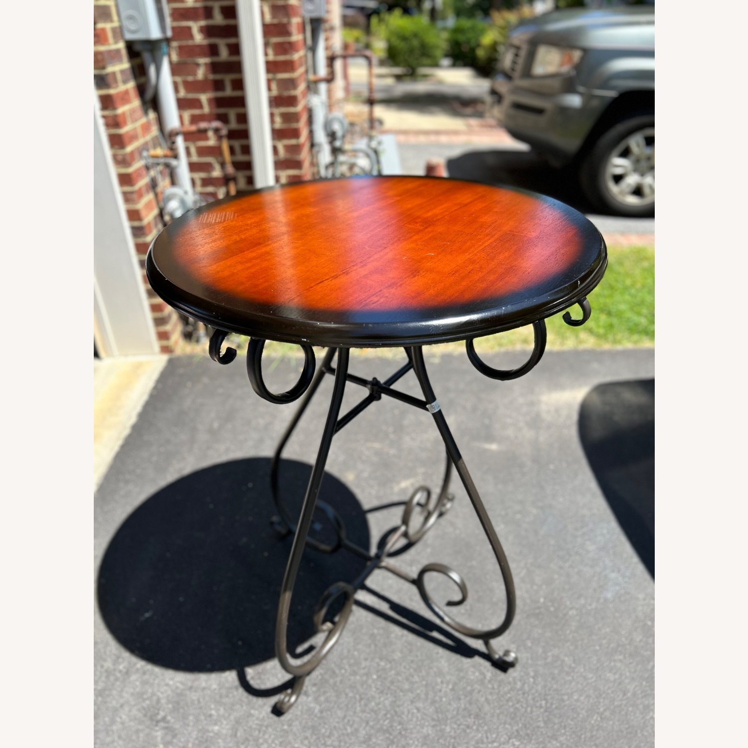 Pier 1 Round High Table  - image-1