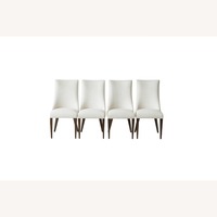 Restoration Hardware Ella Fabric Dining Chairs (4)