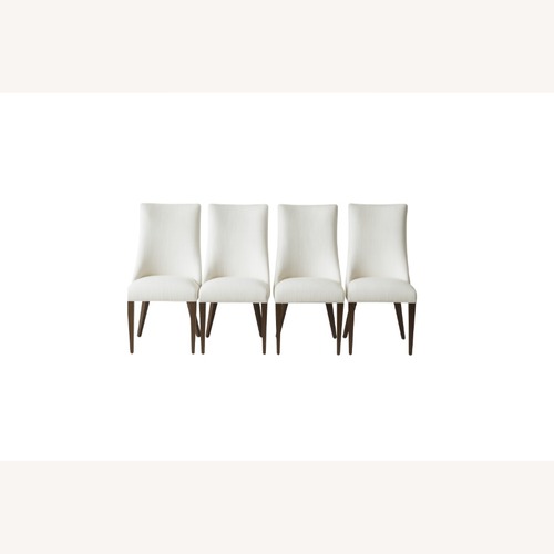 Used Restoration Hardware Ella Fabric Dining Chairs (4) for sale on AptDeco