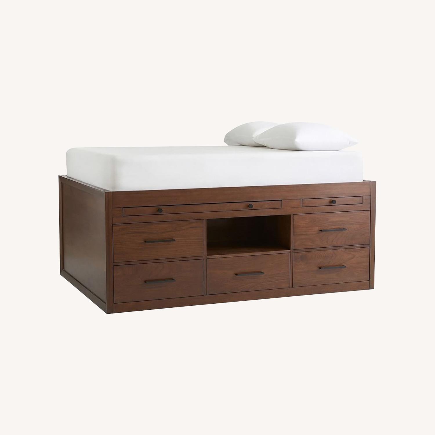 Pottery Barn Teen Captain's Bed - image-0