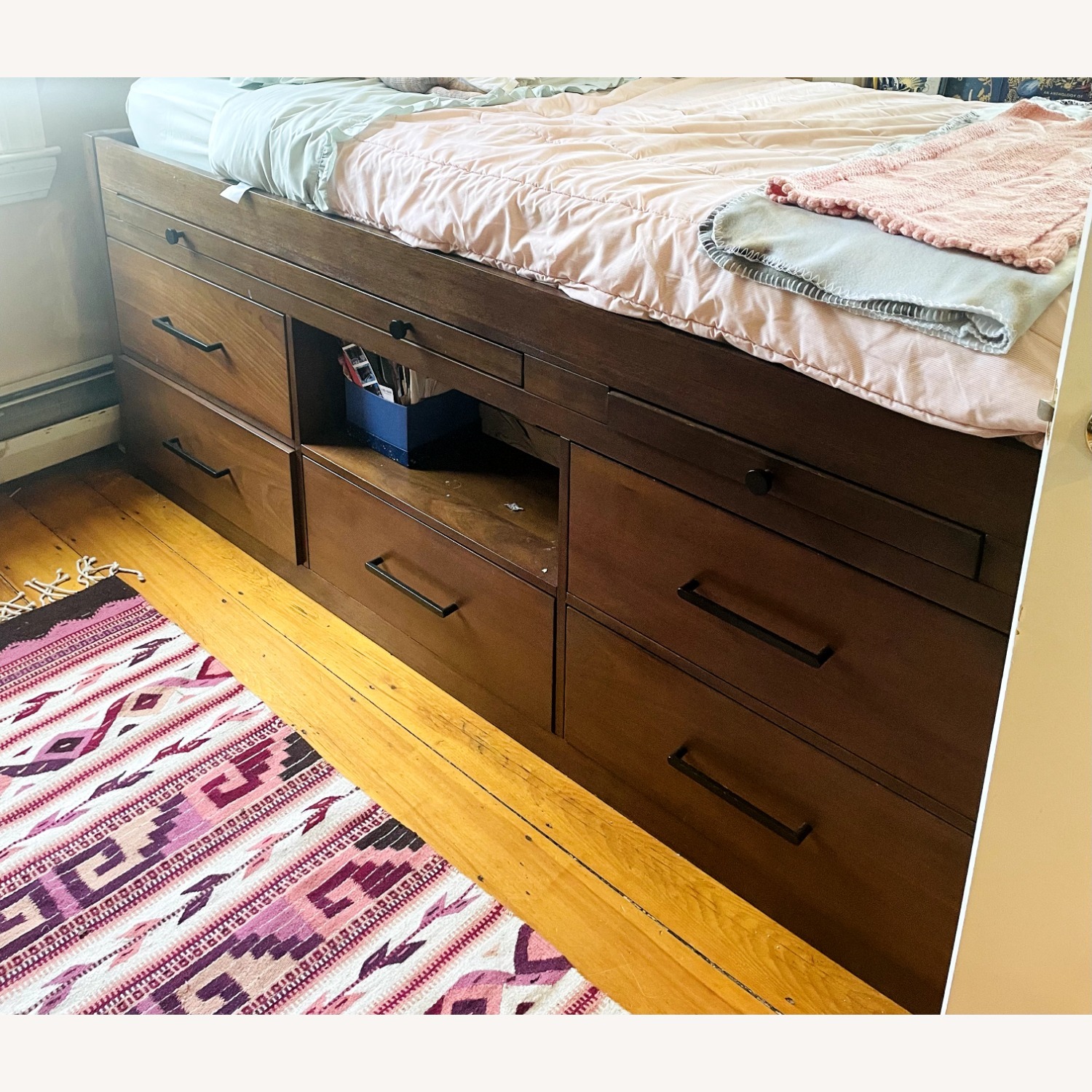 Pottery Barn Teen Captain's Bed - image-1