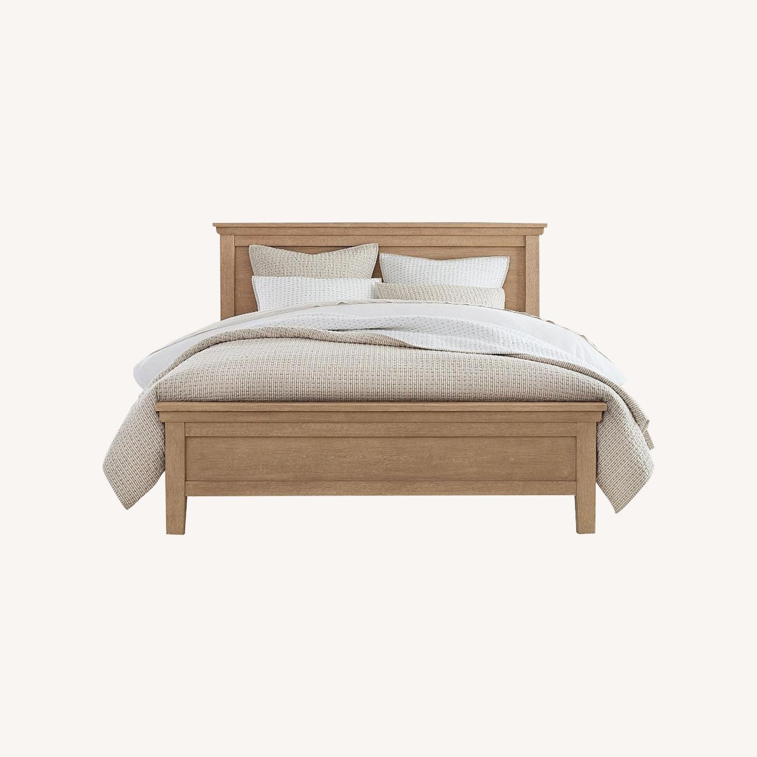 Pottery Barn Queen Farmhouse Bed Frame - image-0
