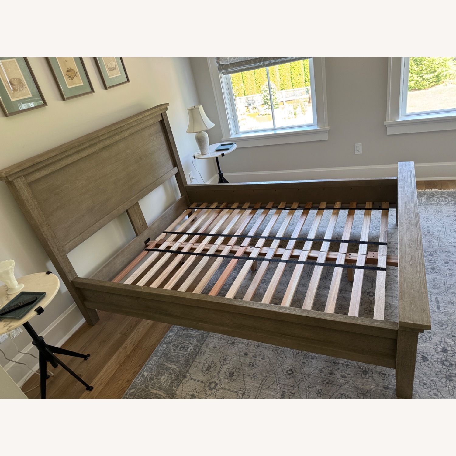 Pottery Barn Queen Farmhouse Bed Frame - image-4