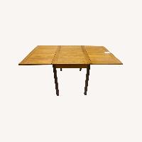 Ansager Mobler MCM Danish Teakwood Dining Table With Two Leaves