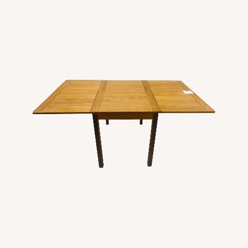 Used Ansager Mobler MCM Danish Teakwood Dining Table With Two Leaves for sale on AptDeco