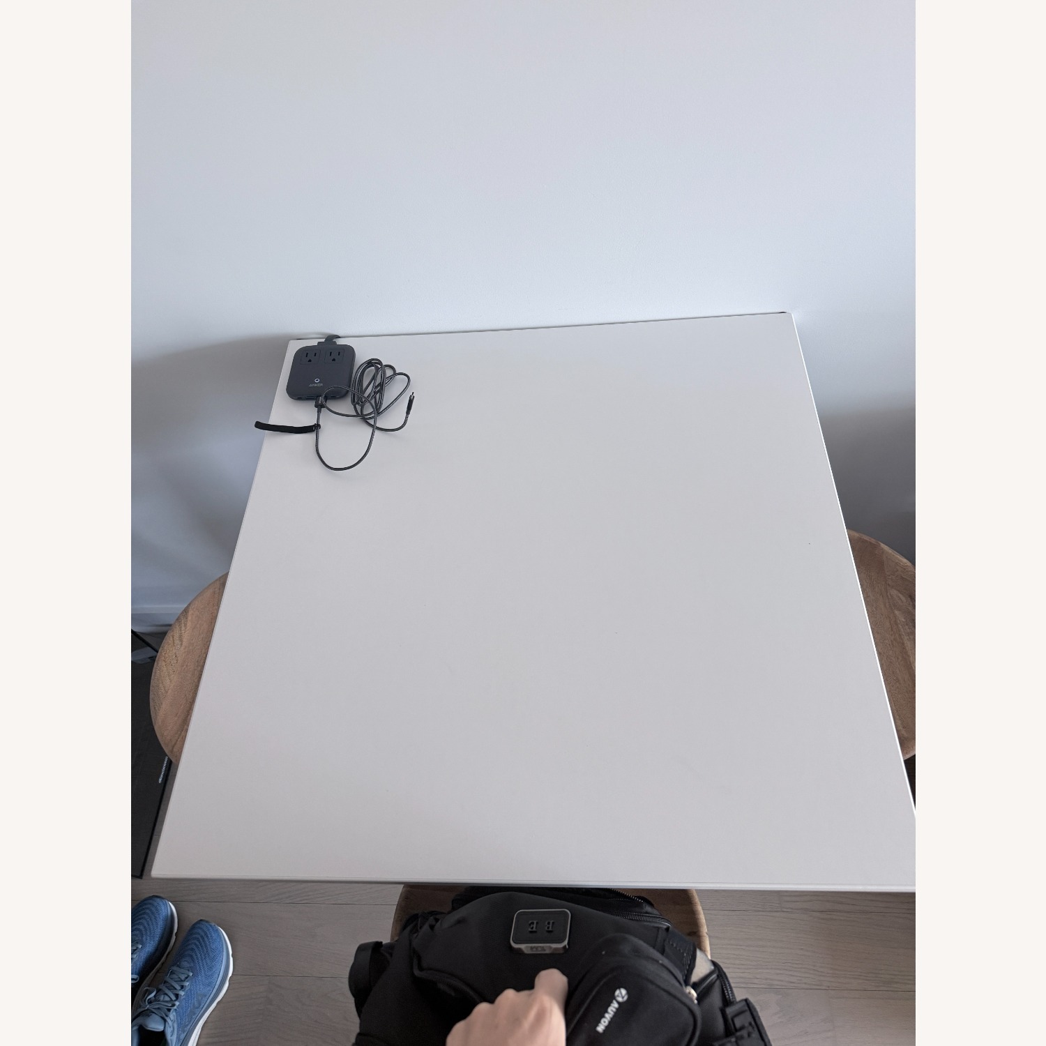 West Elm Simii Scene Table with 3 Stools - image-2