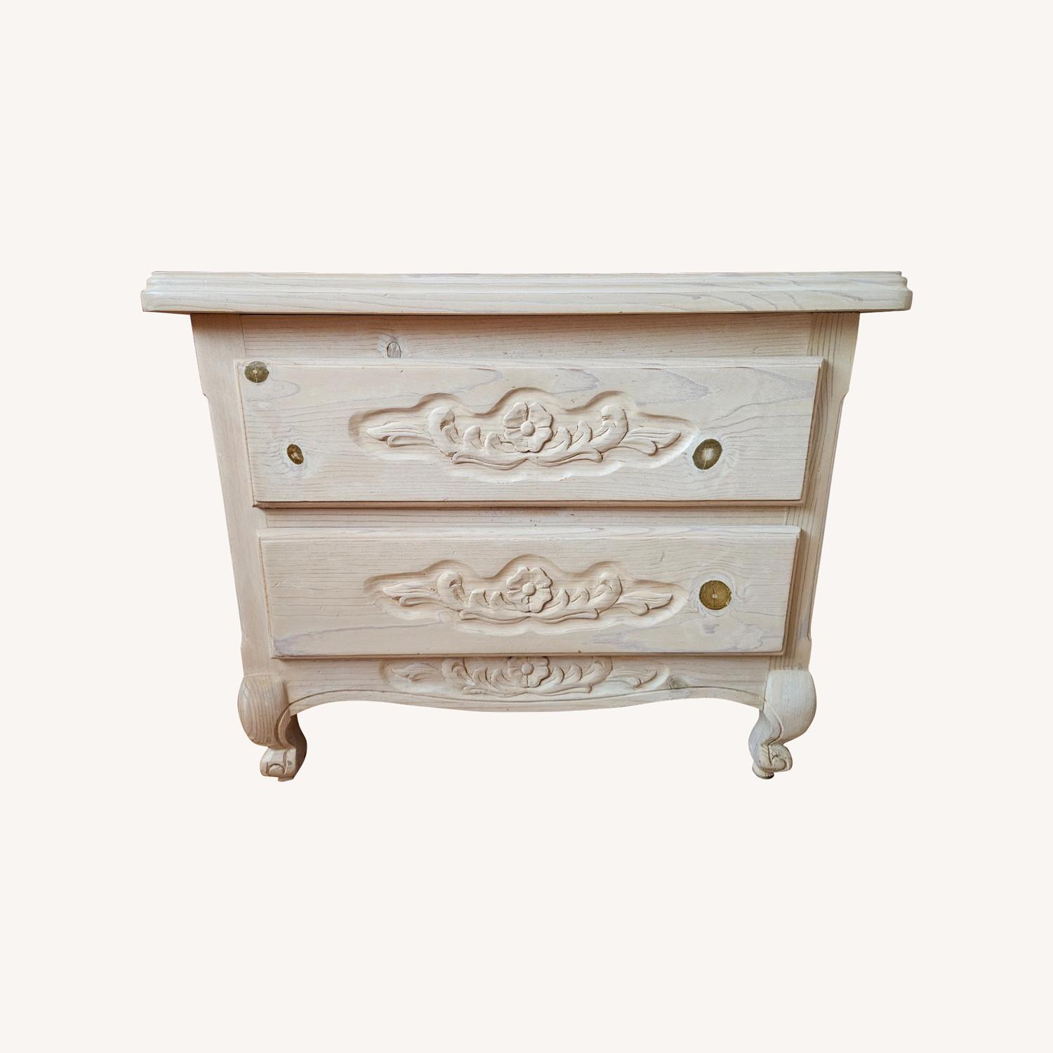 Natural Pine Nighstand - image-0