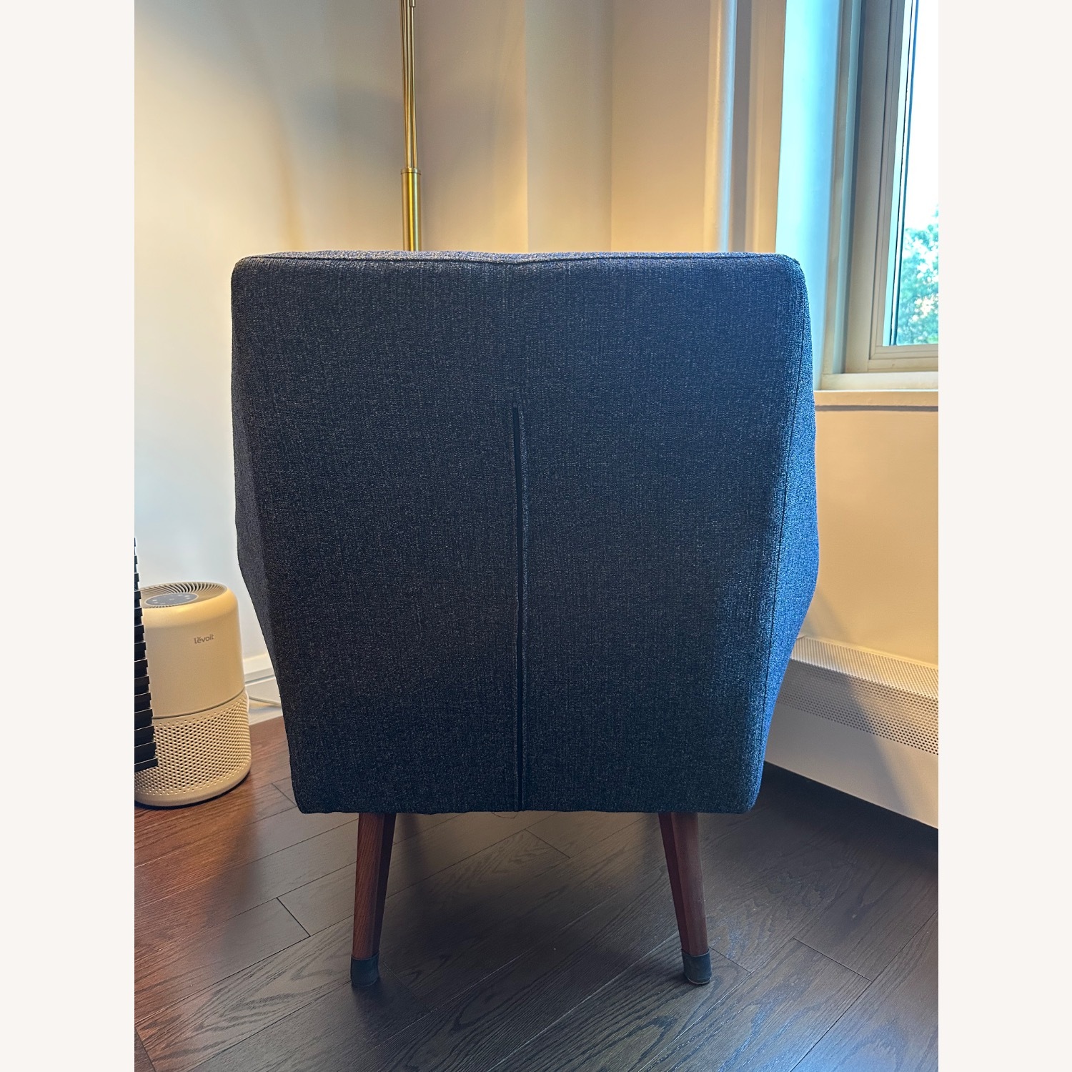 Article Angle 33 Lounge Chair Denim Blue - AptDeco
