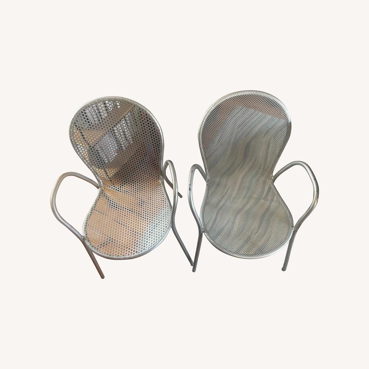 Metal Dining Indoor or Outdoor Chairs 2 - image-0