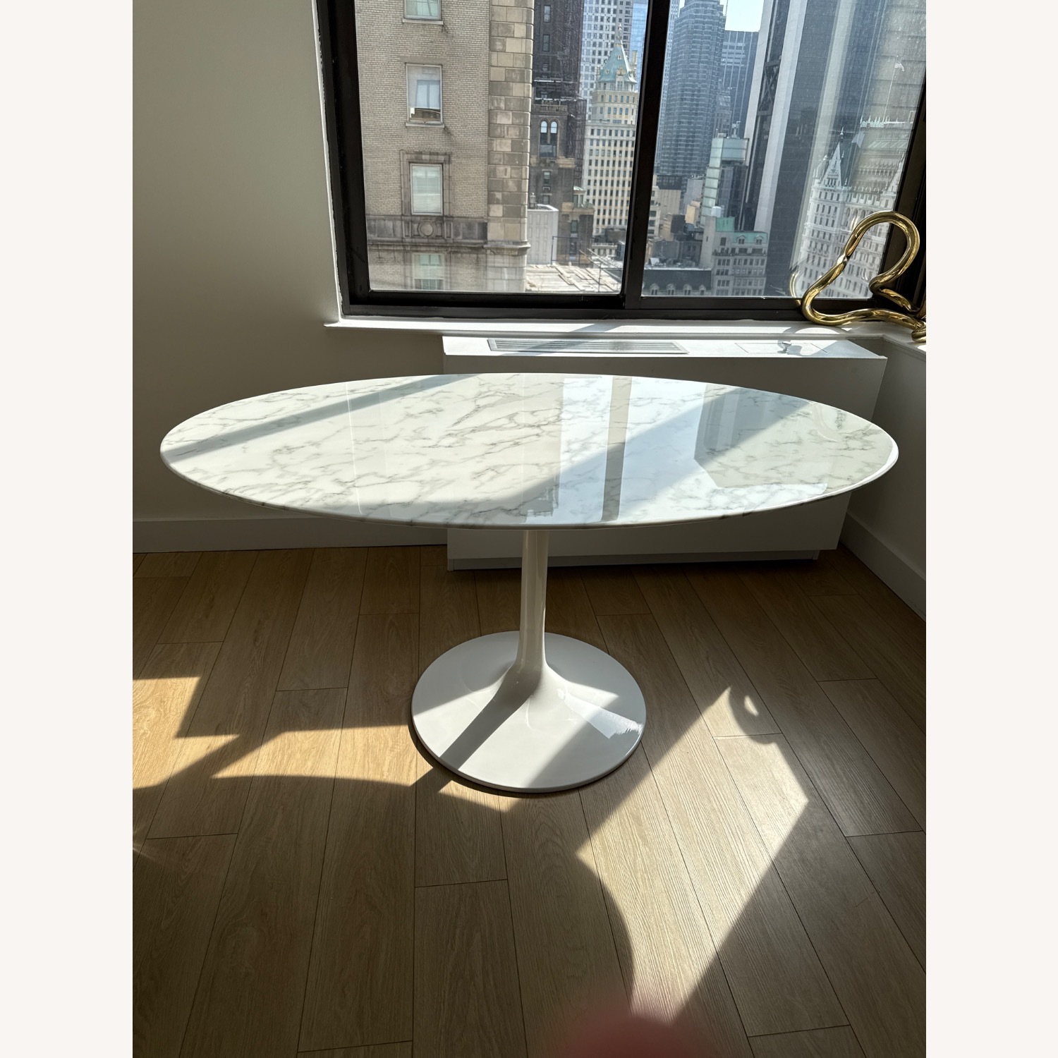 Modway Lippa Oval Marble Dining Table - image-2