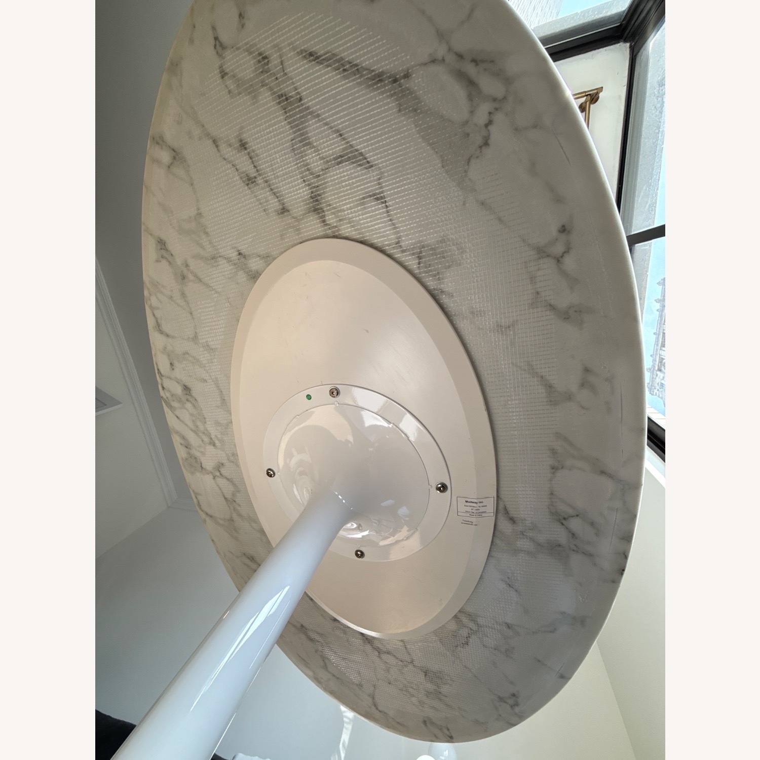 Modway Lippa Oval Marble Dining Table - image-5