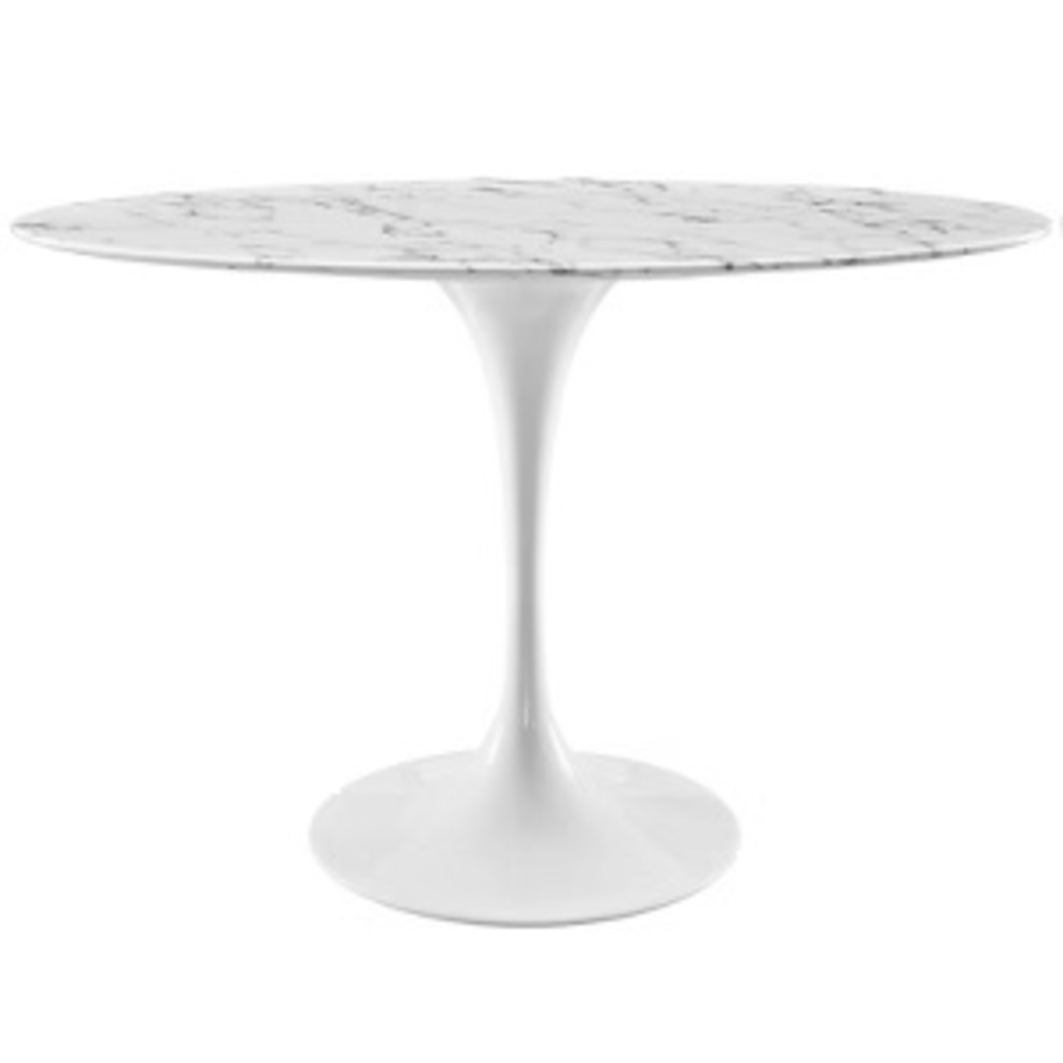 Modway Lippa Oval Marble Dining Table - image-7