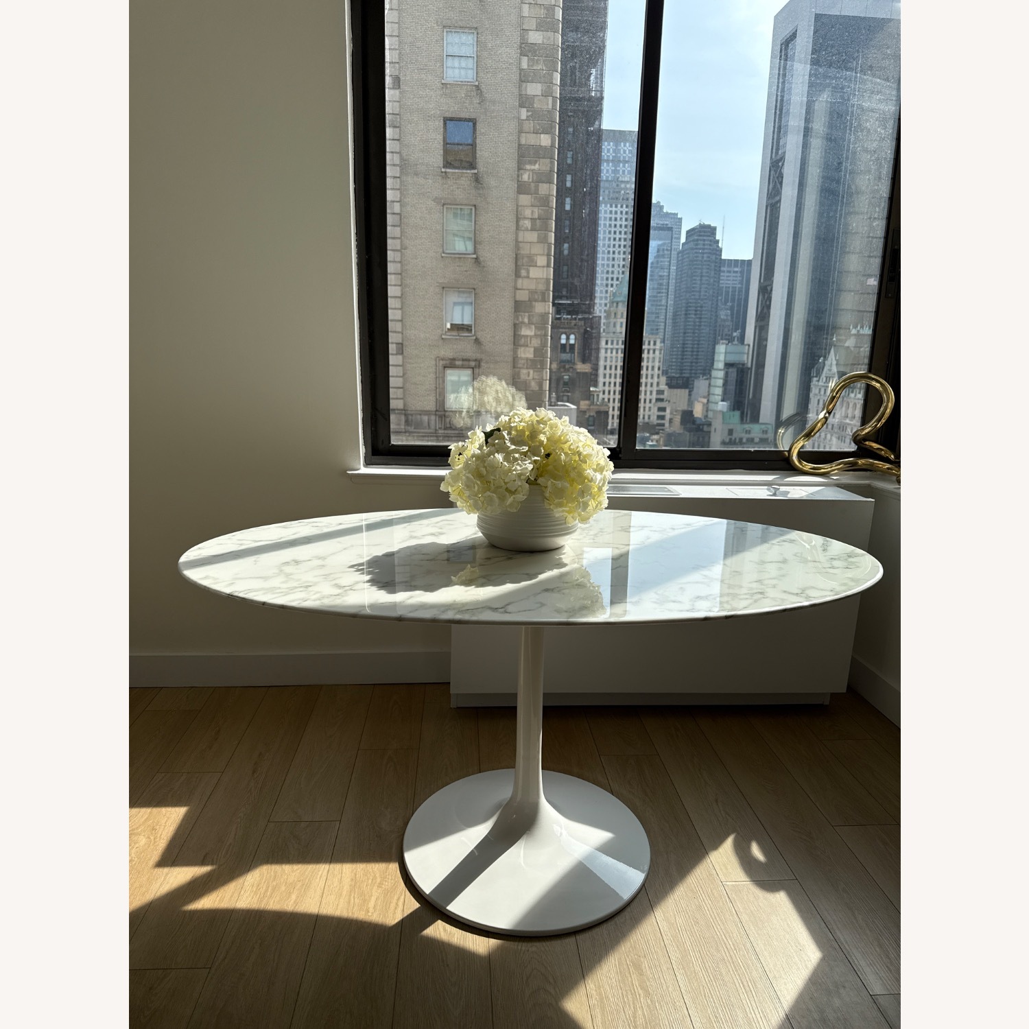 Modway Lippa Oval Marble Dining Table - image-6