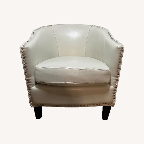 Used Leather Club Chair  for sale on AptDeco
