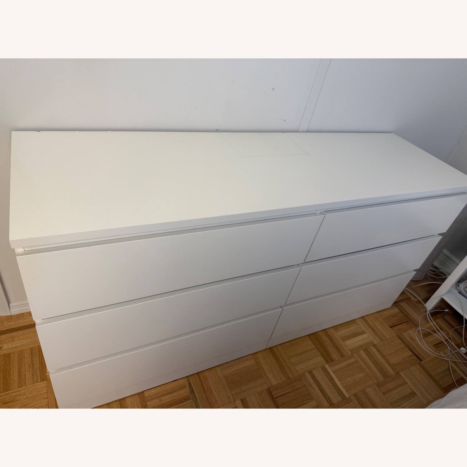 Ikea White Dresser. - image-1