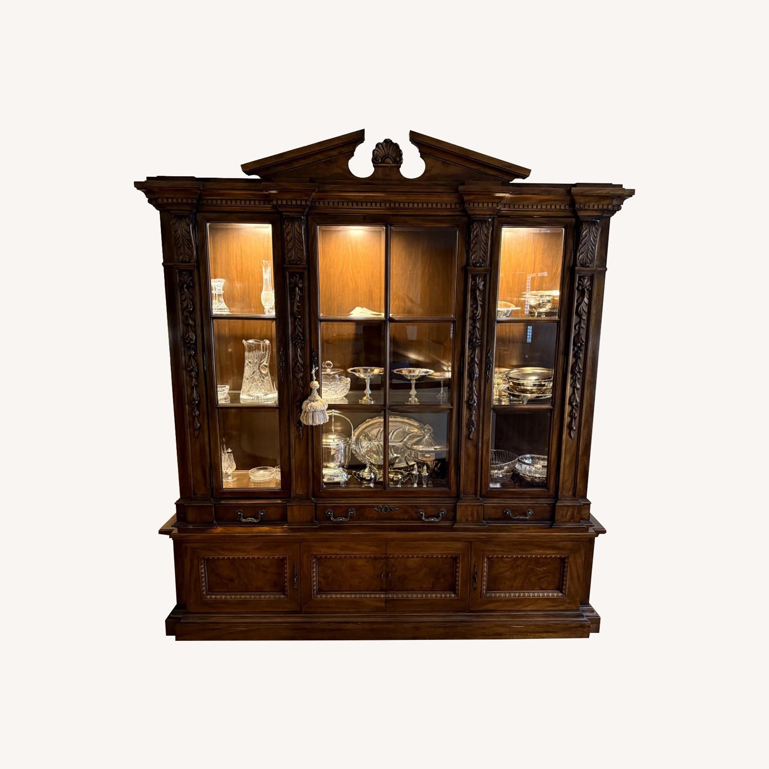 Krages Breakfront / China Cabinet - image-0