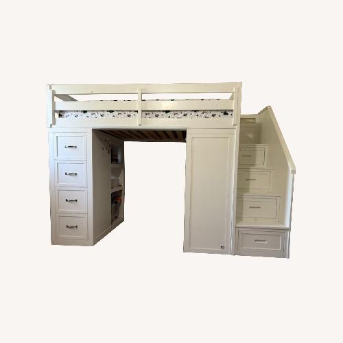 Used Bellanest Reversible Loft Bed W Stairs for sale on AptDeco