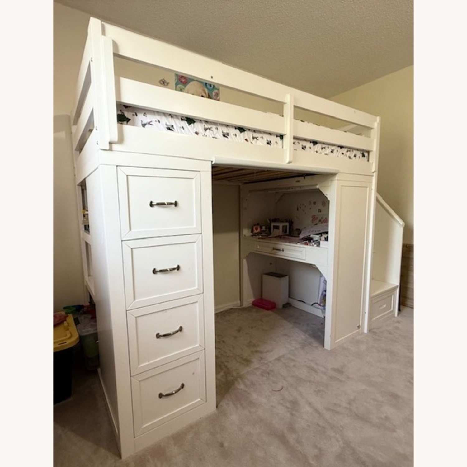 Bellanest Reversible Loft Bed W Stairs - image-2