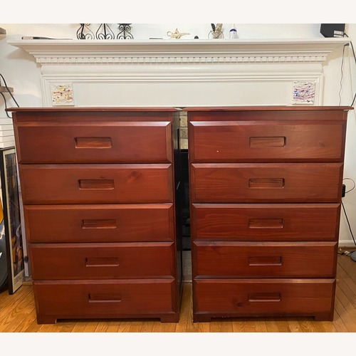 Used Cherry Wood 5-drawer Chest for sale on AptDeco