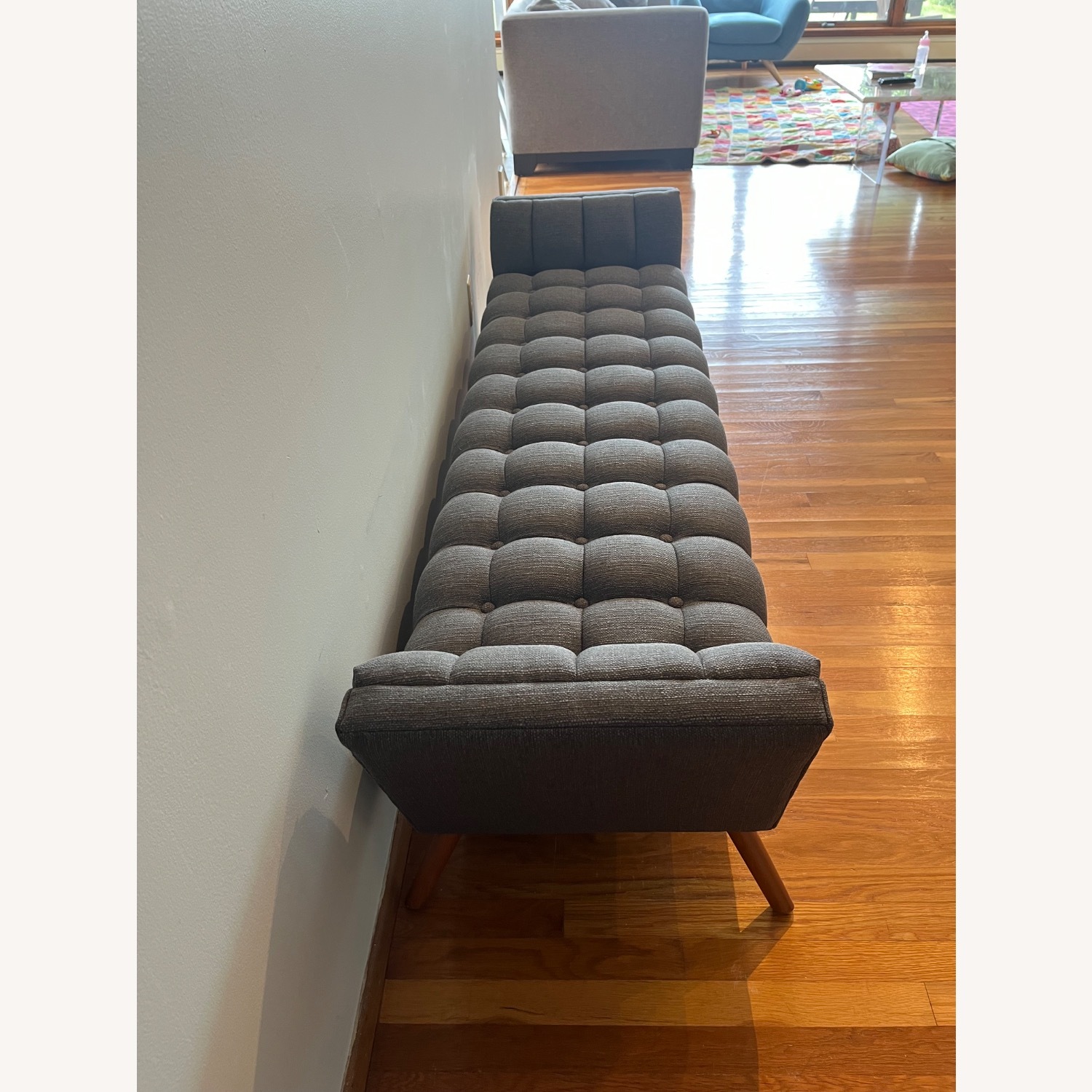 Modway Response Large Fabric Bench - image-4
