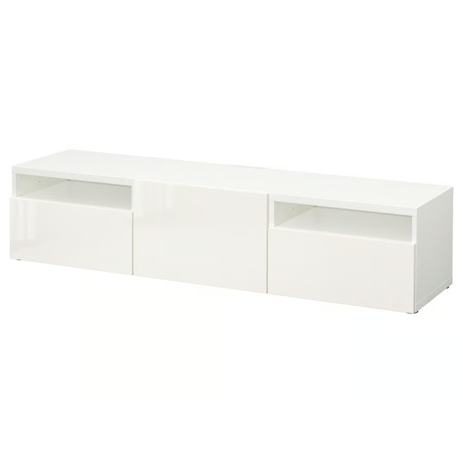 IKEA BESTÅ TV Unit With Drawers, White - image-5