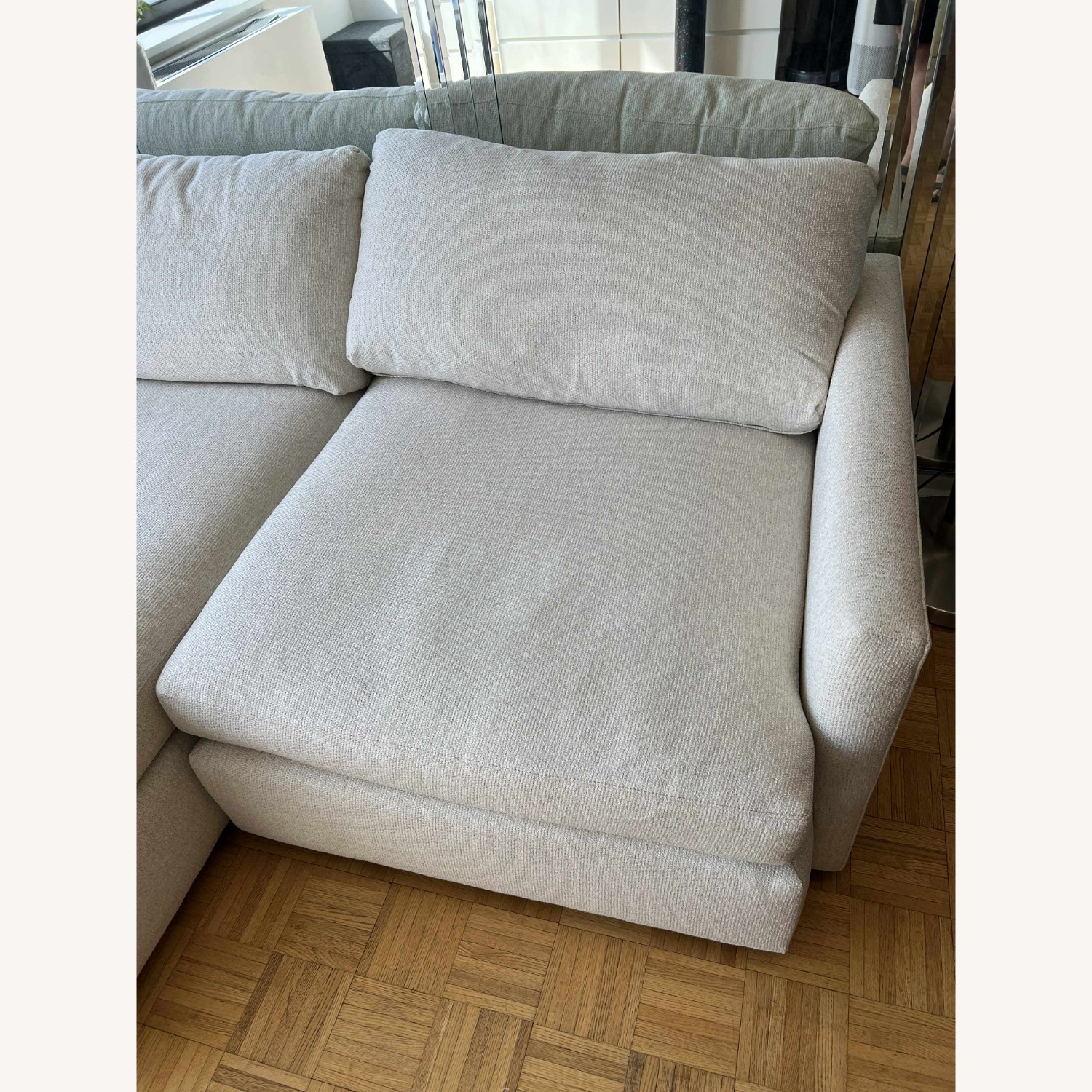 Crate & Barrel Lounge Deep 2-Piece Sectional - image-9