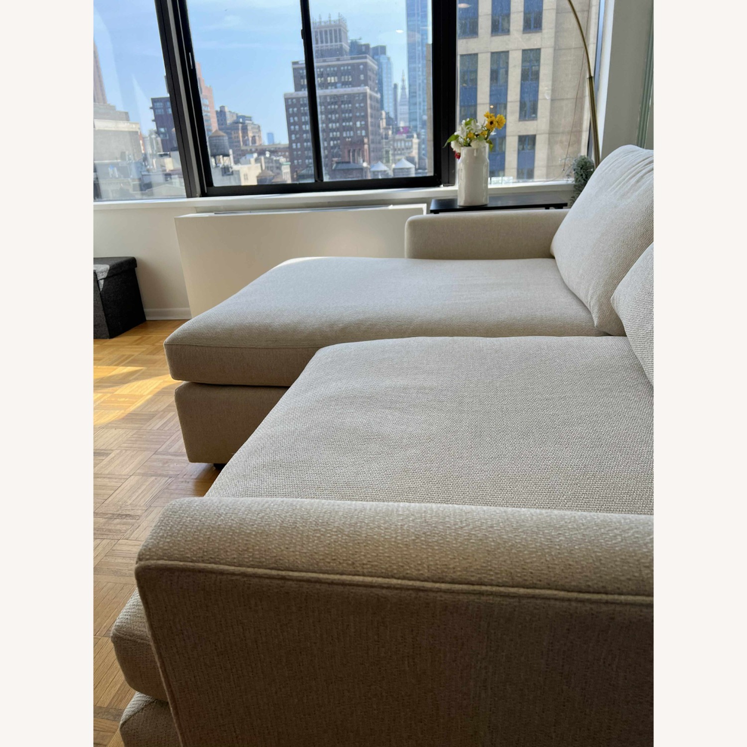 Crate & Barrel Lounge Deep 2-Piece Sectional - image-4