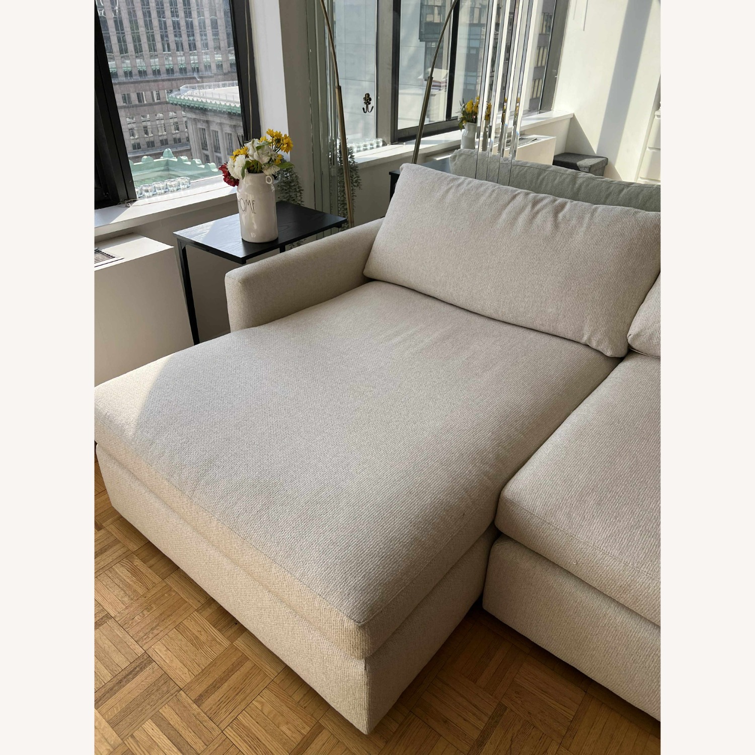 Crate & Barrel Lounge Deep 2-Piece Sectional - image-8