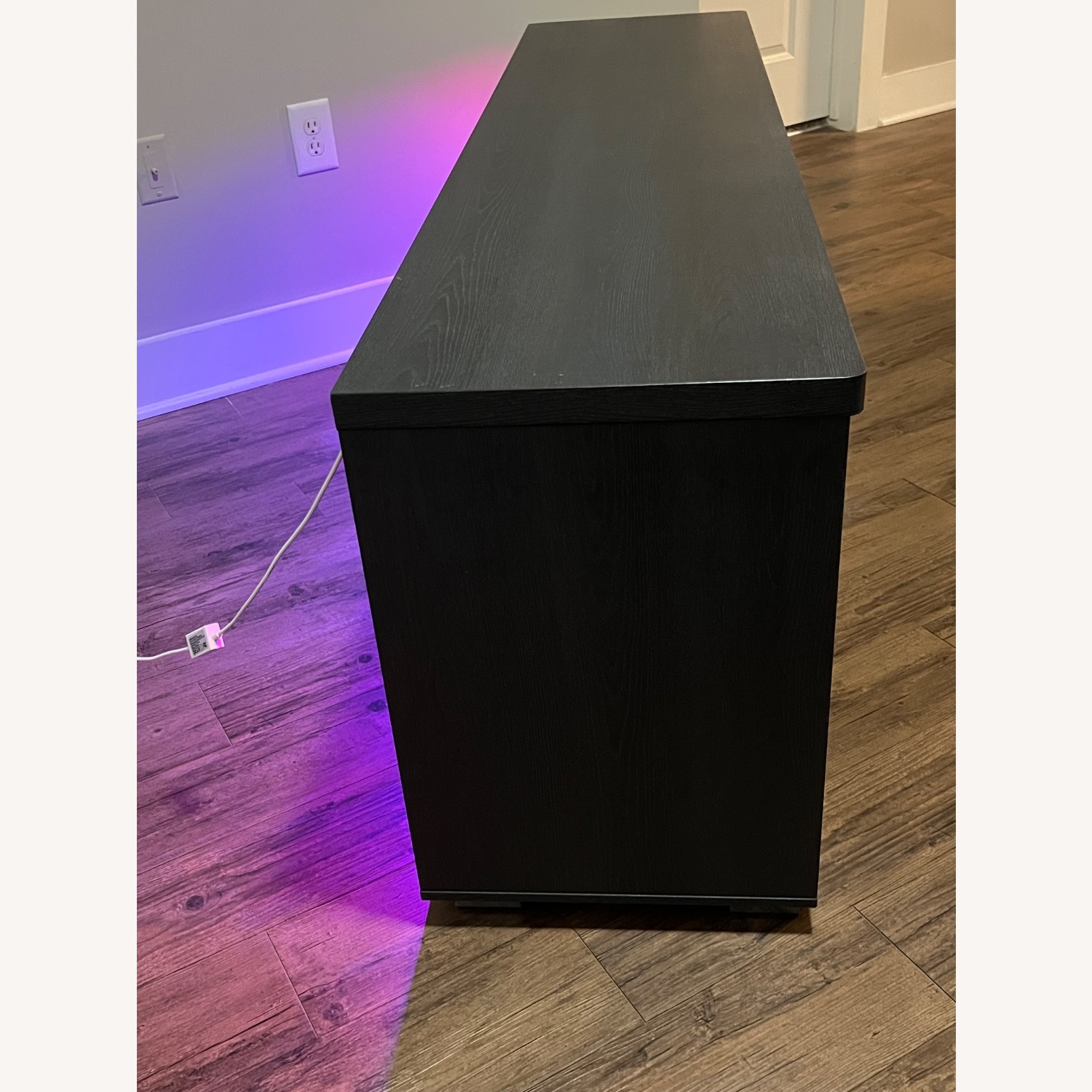 TV Console with LED Lights for TVs up to 70 inch - image-2