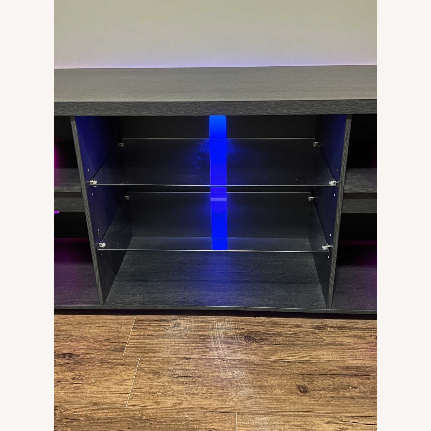 TV Console with LED Lights for TVs up to 70 inch - image-5
